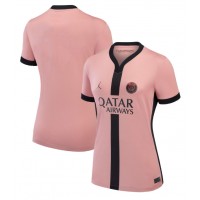 Camisa de time de futebol Paris Saint-Germain Replicas 3º Equipamento Feminina 2024-25 Manga Curta